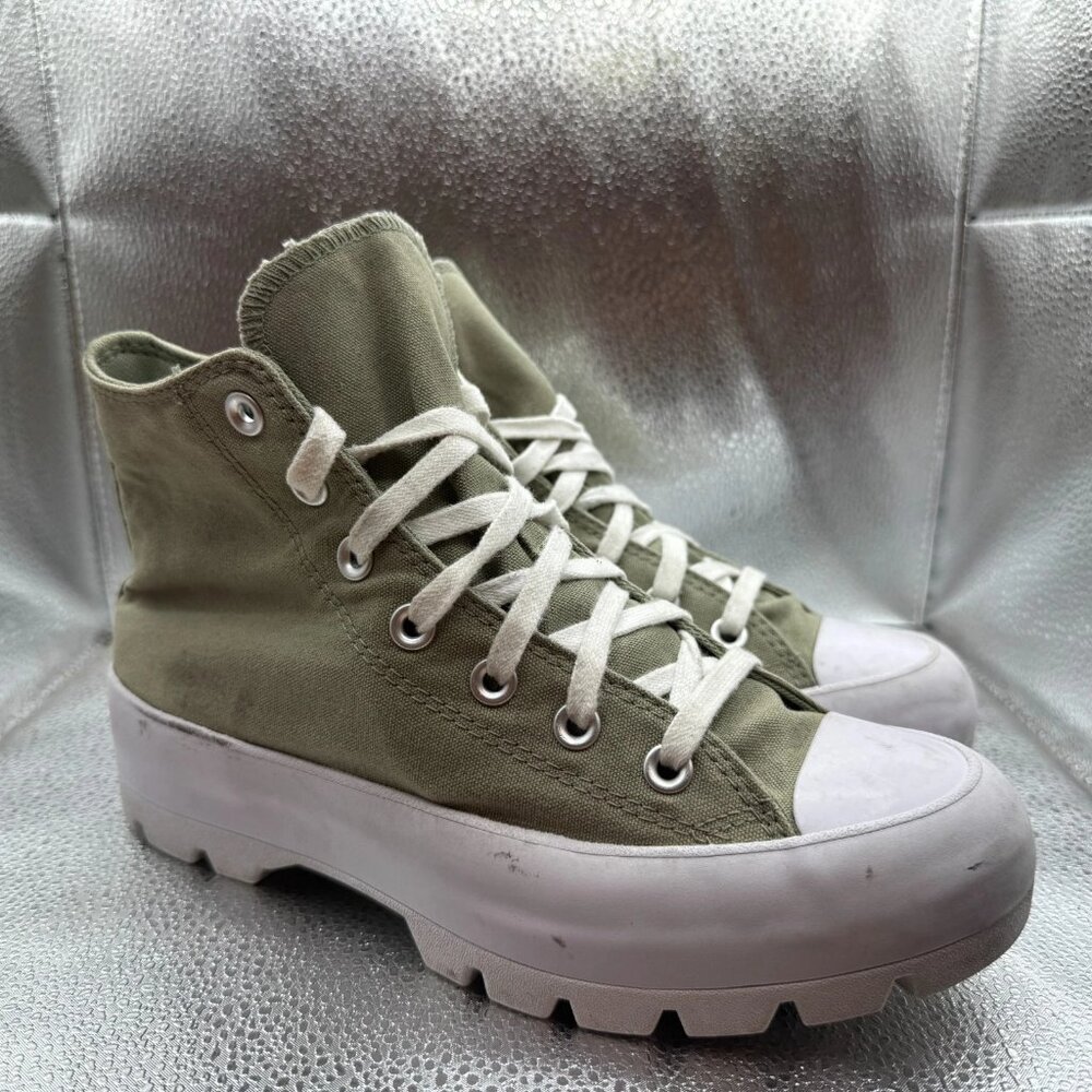 Size 8 Converse Chuck Taylor All Star Womens Hi Lugged Platform Shoes 571114C